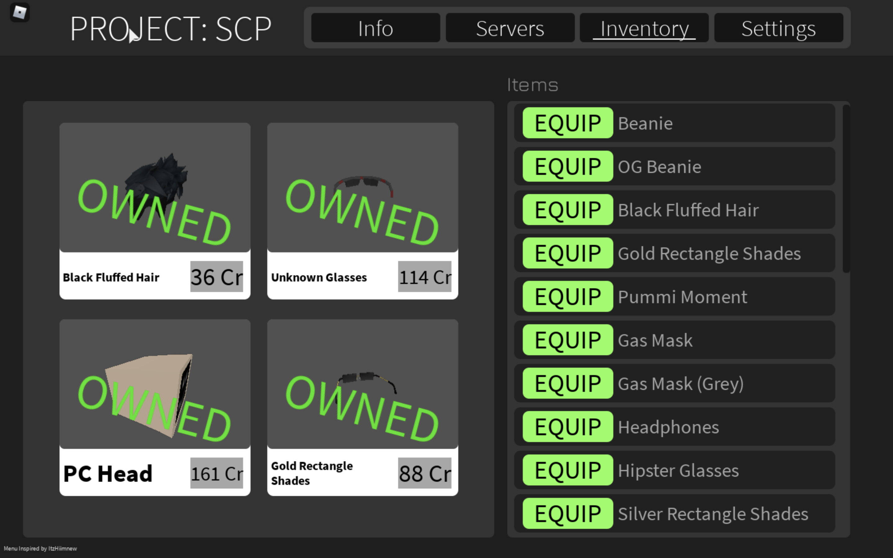 Cosmetics  Project: SCP Wiki